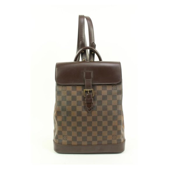Louis Vuitton Damier Ebene Soho Backpack S29lv33 - Picture 1 of 12